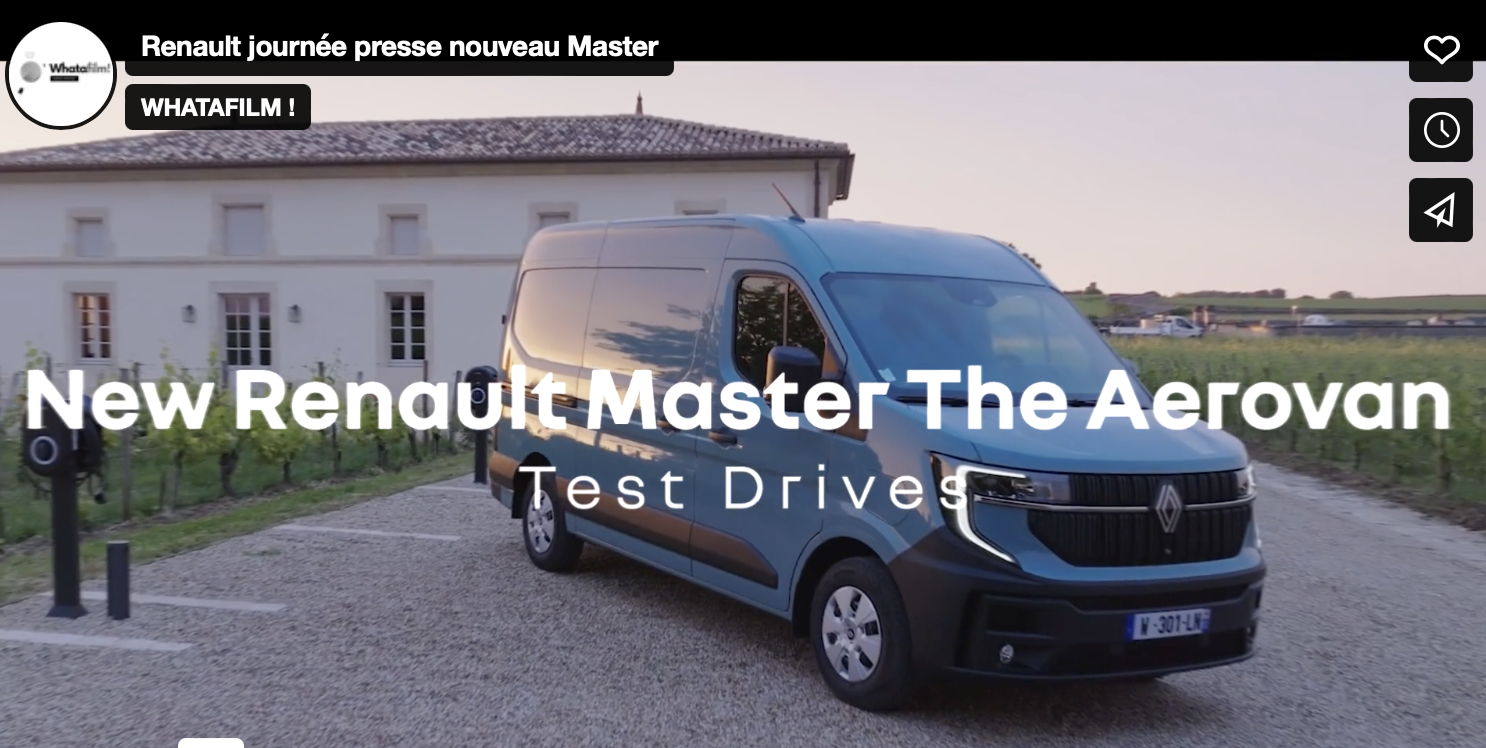Présentation presse nouveau Renault Master