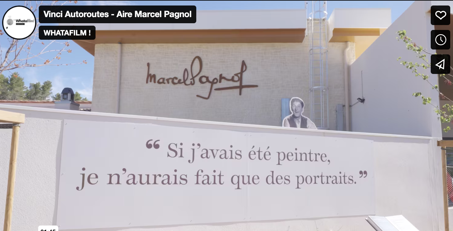 VINCI Autoroutes Aire Marcel Pagnol